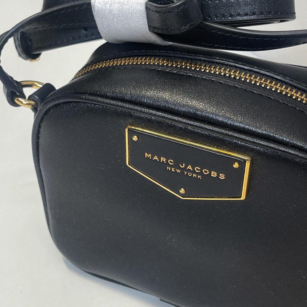 (new+tag) Marc Jacobs women leather crossbody black - Picture 4 of 14